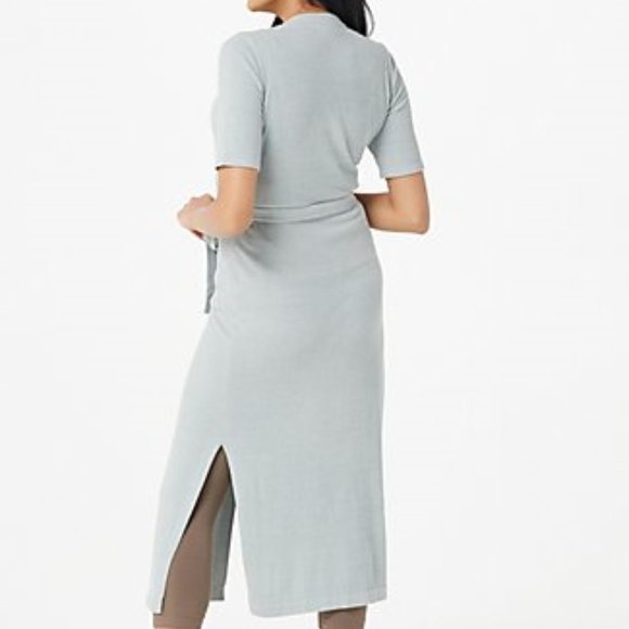 Barefoot Dreams CozyChic Ultra Lite Wrap Dress - Picture 2 of 8